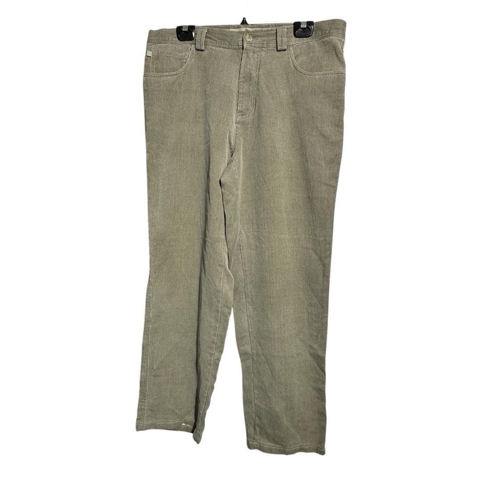 Tommy Bahama Pants Men’s Beige Brown Size 34 Silk Cotton Flowy Resortwear Travel